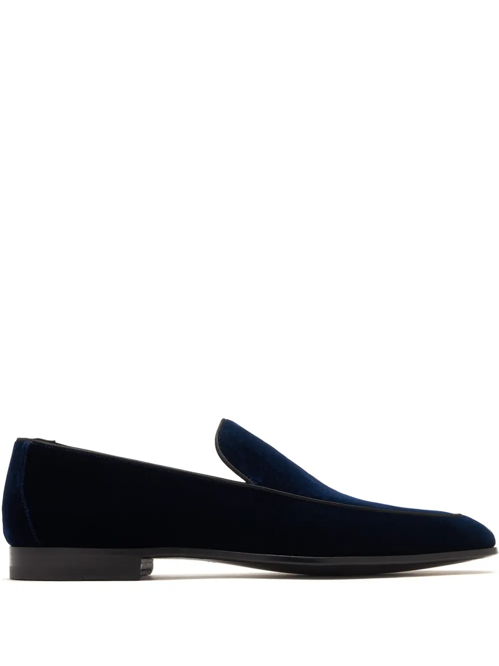 Magnanni velvet suede loafers Blue