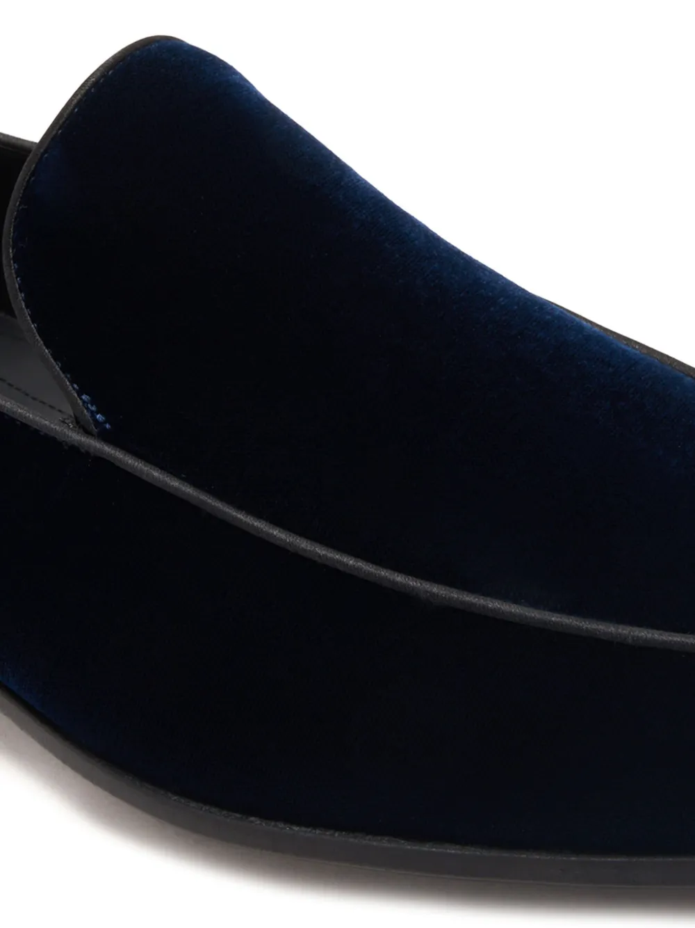 Magnanni velvet suede loafers Blue