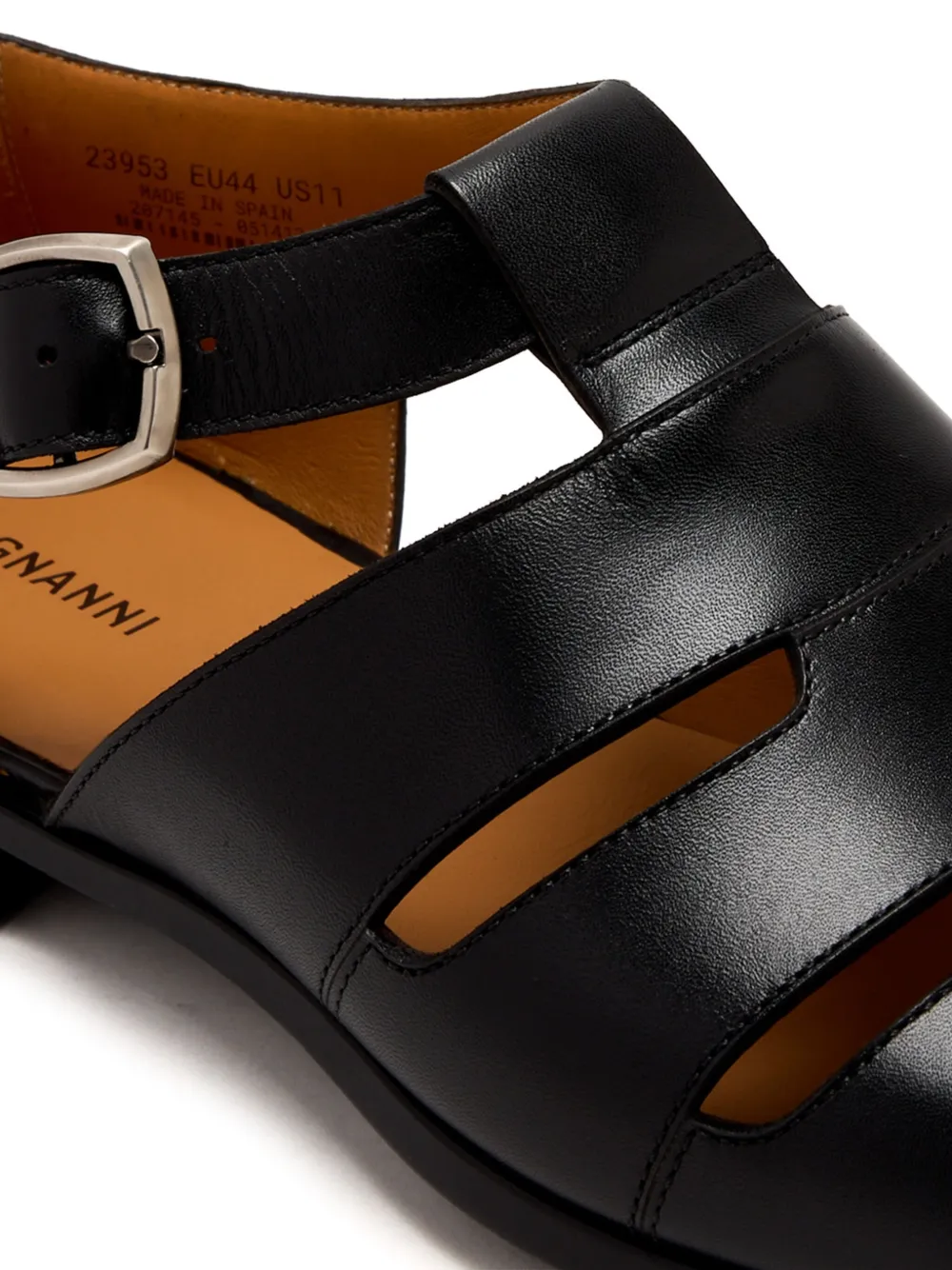 Magnanni leather sandals Black