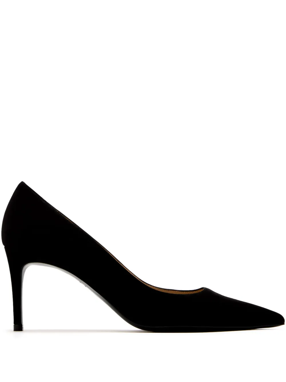 Stuart Weitzman 75mm suede pumps Black