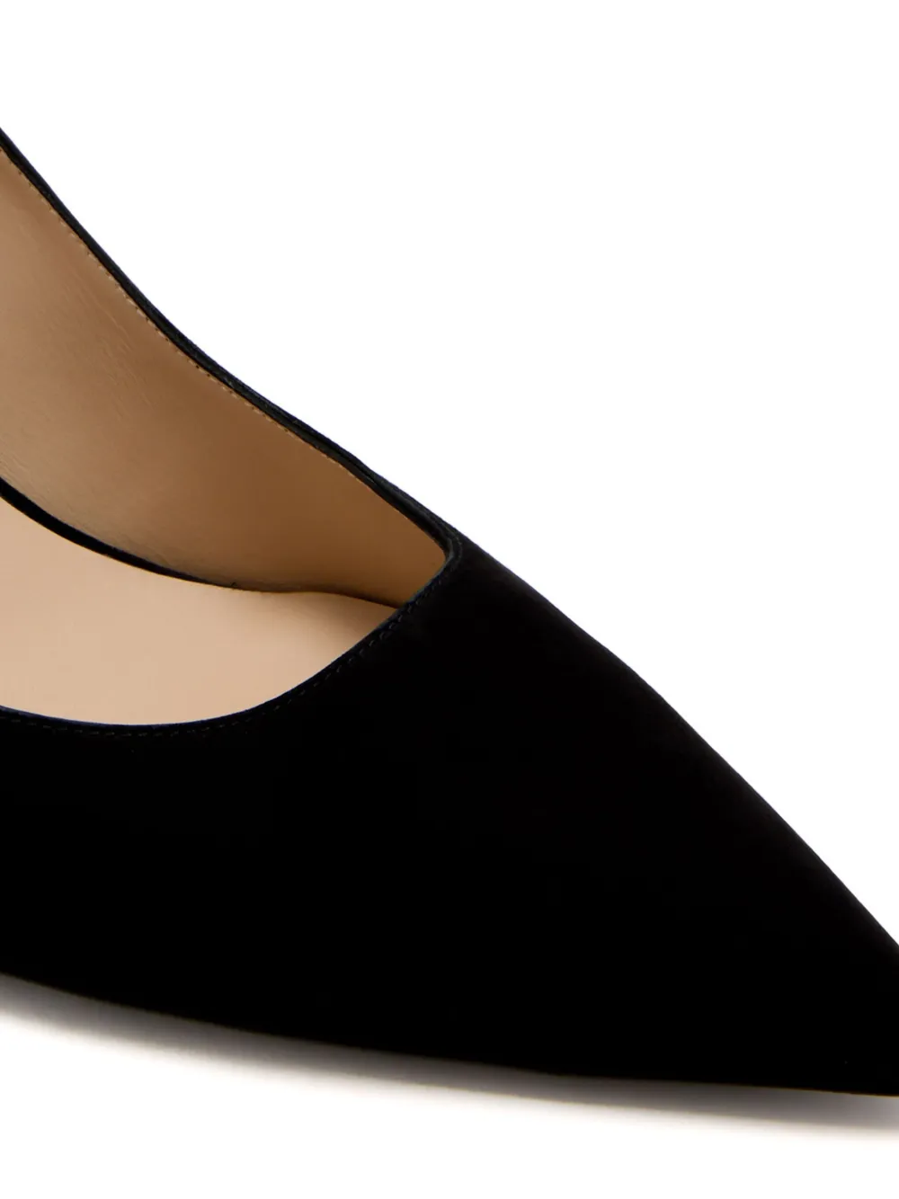 Stuart Weitzman 75mm suede pumps Black