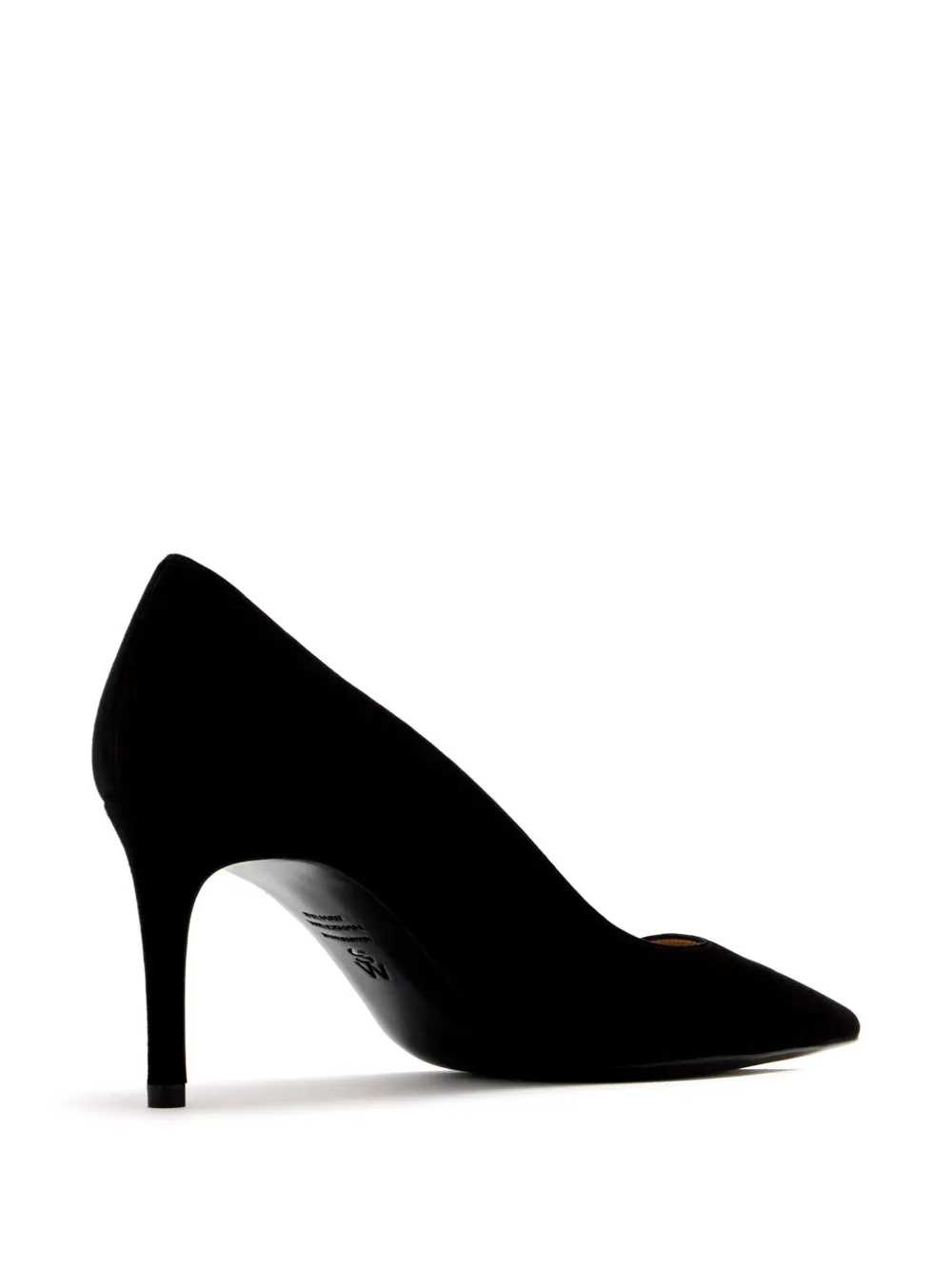 Stuart Weitzman 75mm suede pumps Black