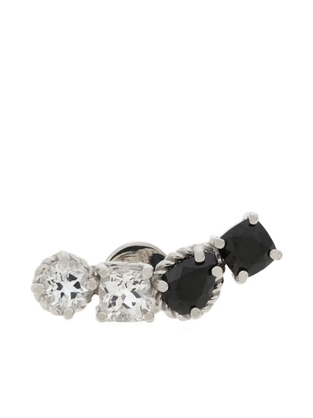Dolce & Gabbana トパーズ&スピネル シングルピアス 18Kホワイトゴールド Dolce & Gabbana トパーズ&スピネル シングルピアス 18Kホワイトゴールド