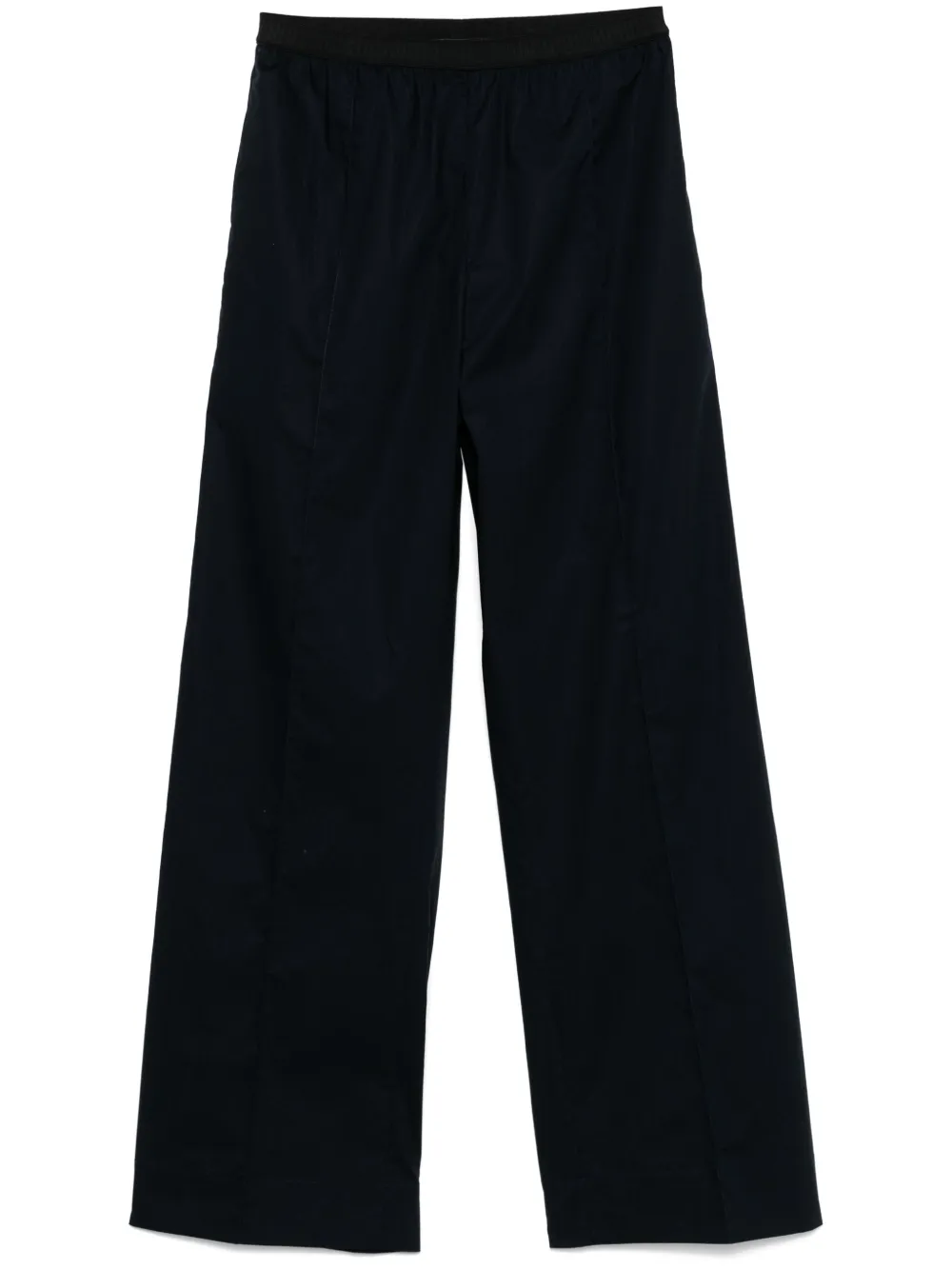 straight-leg trousers