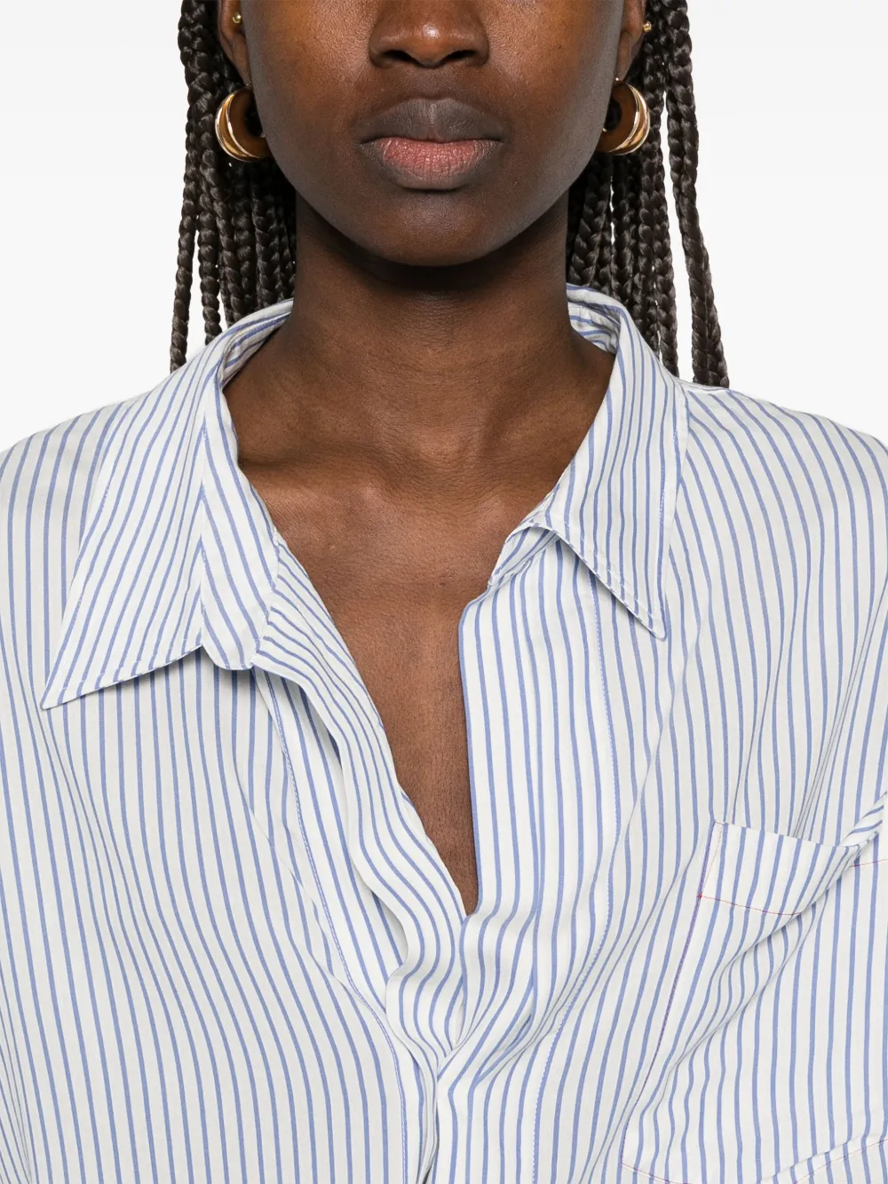 VICTORIA BECKHAM STRIPED SHIRT