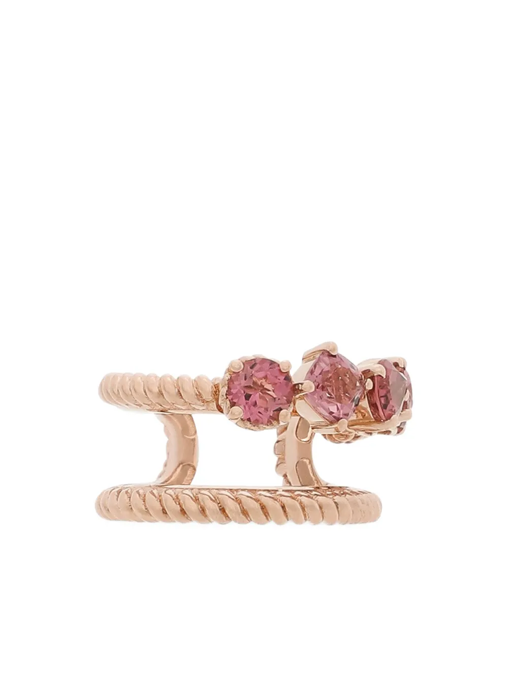 Dolce & Gabbana トルマリン イヤーカフ 18Kレッドゴールド Dolce & Gabbana トルマリン イヤーカフ 18Kレッドゴールド