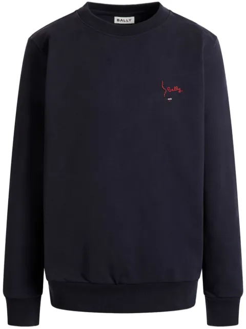 Bally logo-embroidered sweater  