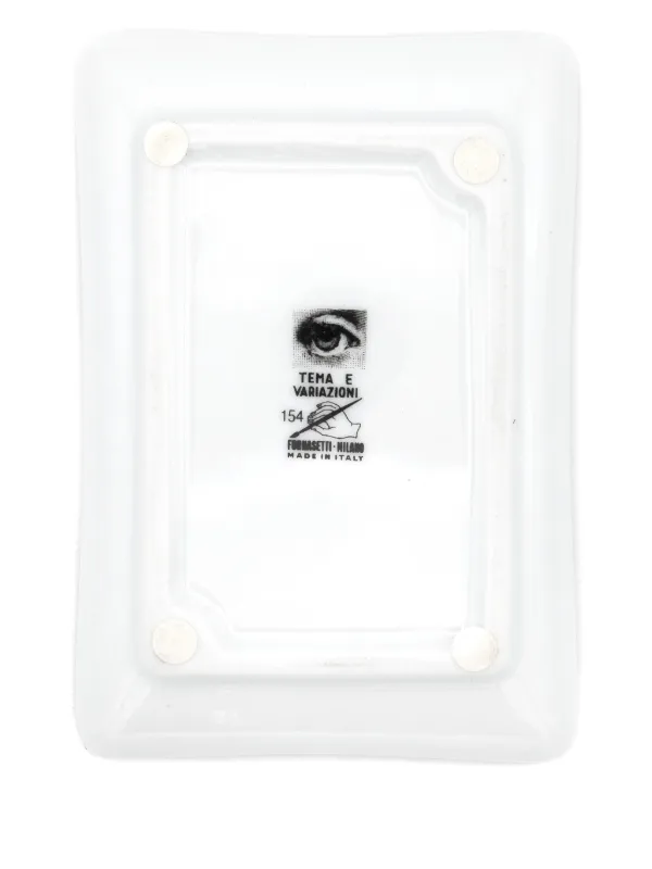 Fornasetti Tema e Variazioni n.154 Ashtray | ブラック | FARFETCH JP