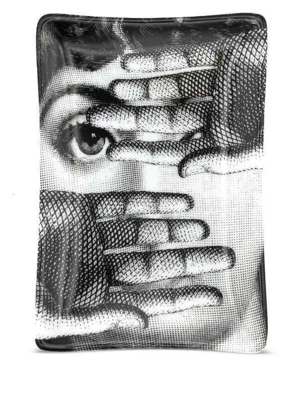 Fornasetti Tema e Variazioni n.154 Ashtray | ブラック | FARFETCH JP