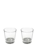 Fornasetti Tema e Variazioni glass cup (set of two) - Black