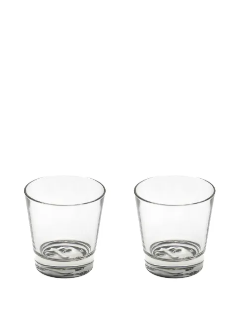 Fornasetti Tema e Variazioni glass cup (set of two)