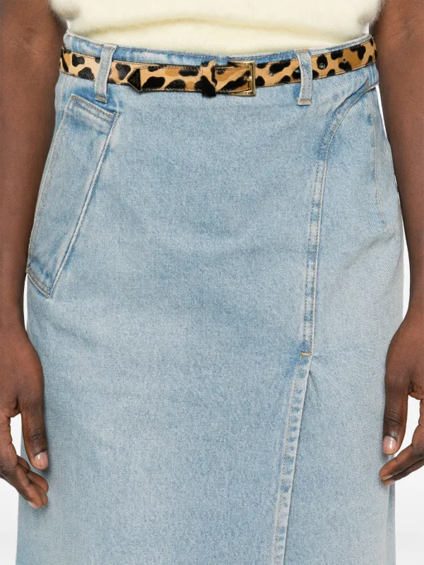 スカート VICTORIA VICTORIA BECKHAM Woman Skirt Blue SK005559A 8949 Victoria Victoria Beckham Denim skirt - blue - (Pre-owned