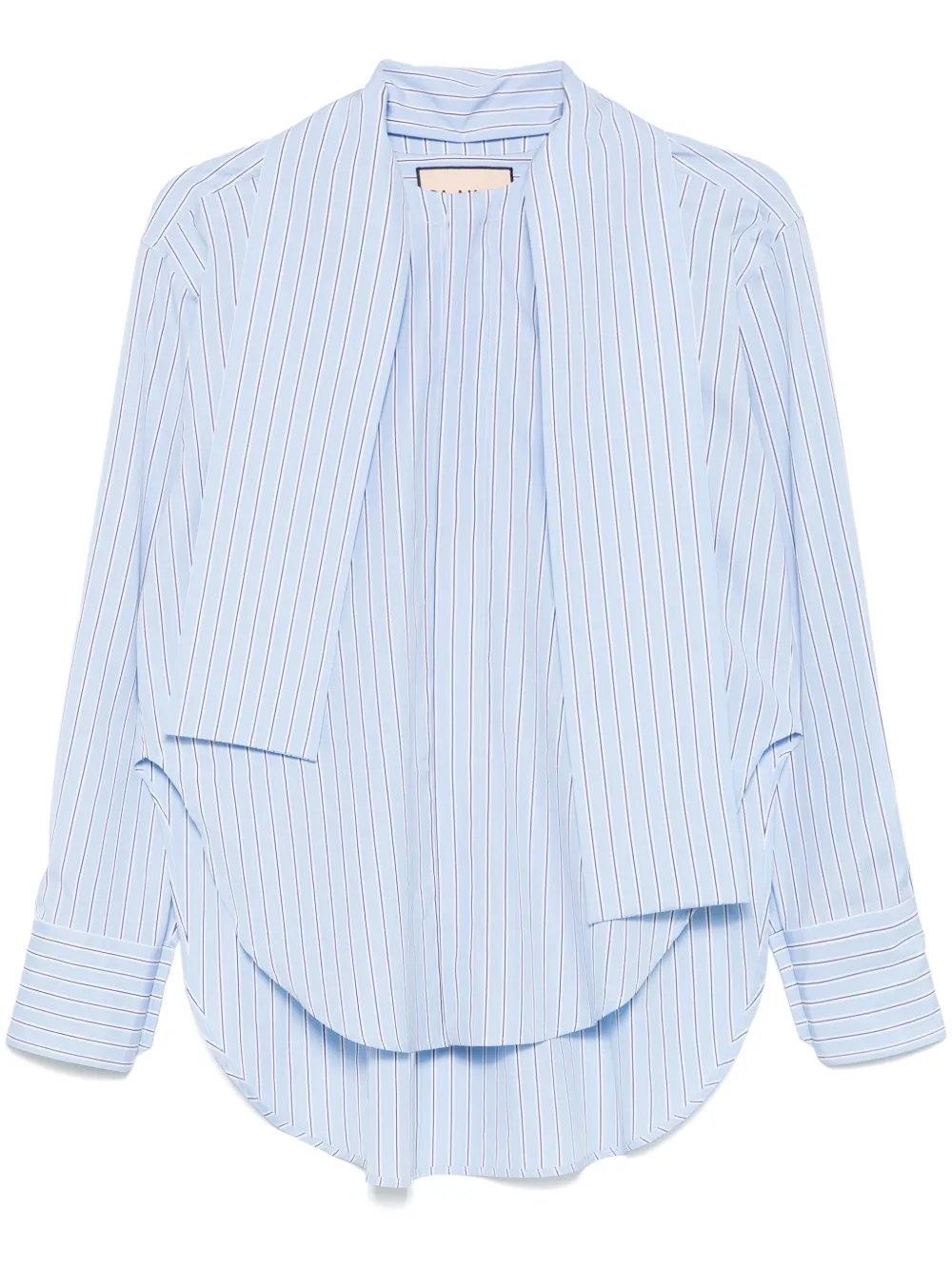 striped cotton shirt