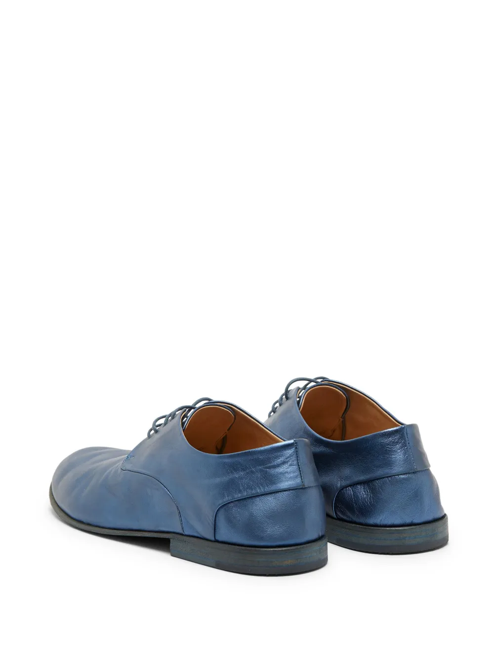 Marsèll Derby schoenen van gelamineerd leer Blauw