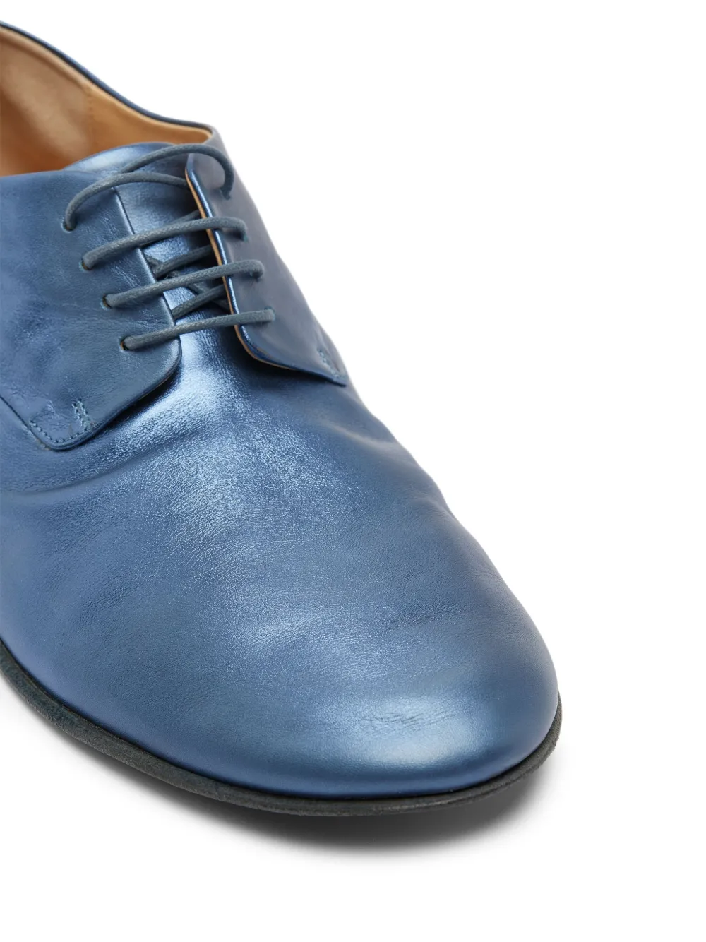 Marsèll Derby schoenen van gelamineerd leer Blauw