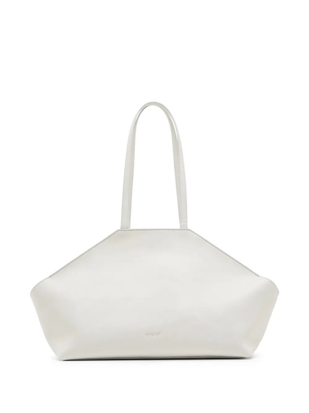 Marsèll Borsa a spalla Sagomina in pelle - Bianco