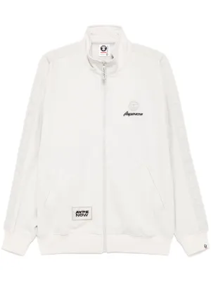AAPE BY *A BATHING APE® AAPENOW ムーンフェイスロゴ ハーフジップ