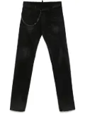 DSQUARED2 chain-detailed jeans - Black