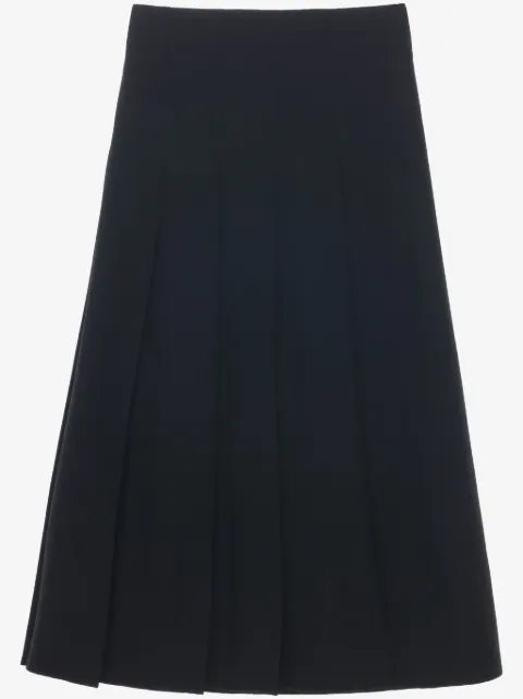 Studio Nicholson pleated asymmetric skirt