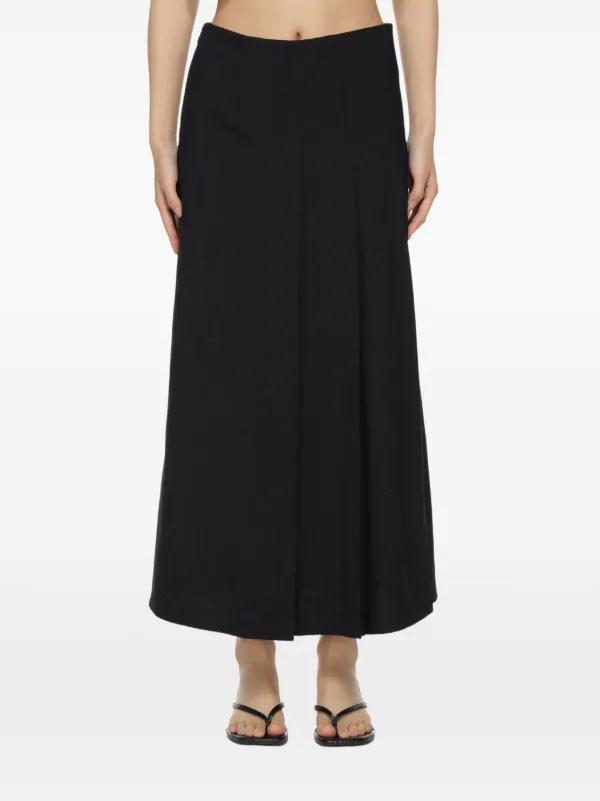 Studio Nicholson プリーツスカート | ブラック | FARFETCH JP