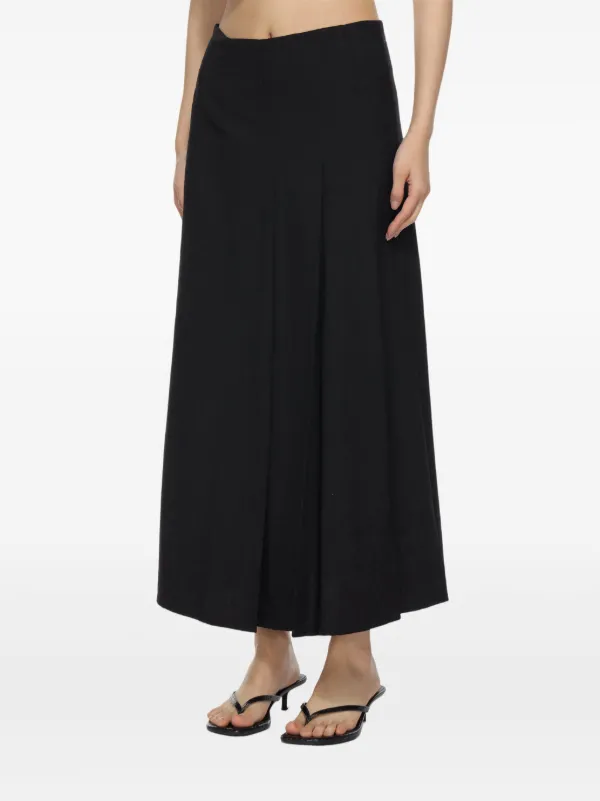 STUDIO NICHOLSON スカート Studio Nicholson プリーツスカート | ブラック | FARFETCH JP