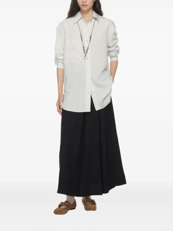 Studio Nicholson プリーツスカート | ブラック | FARFETCH JP