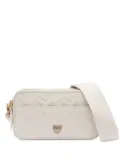 PINKO logo-embossed camera bag - White