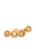 Dolce & Gabbana 18K yellow gold Single Rainbow Monochrome citrine earring