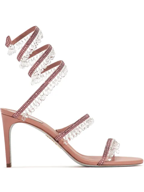 René Caovilla 95mm Chandelier sandals