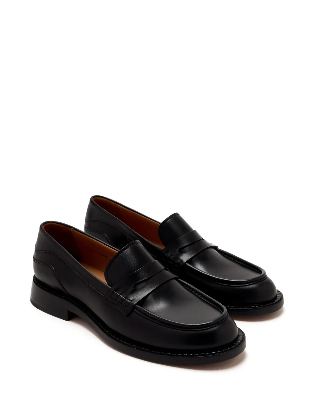 Magnanni Leren penny loafers - Zwart