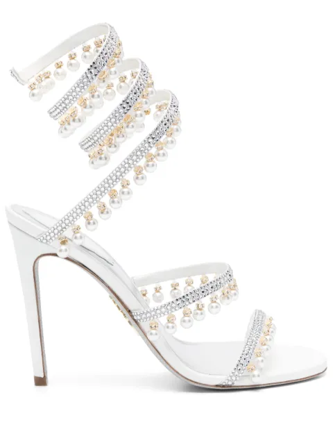 René Caovilla 105mm Chandelier sandals 