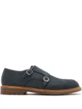 Magnanni suede monk shoes - Blue