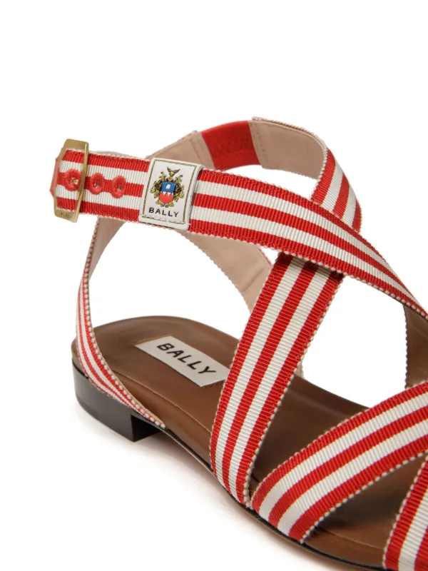 Bally Sylt Sandals | Red | FARFETCH