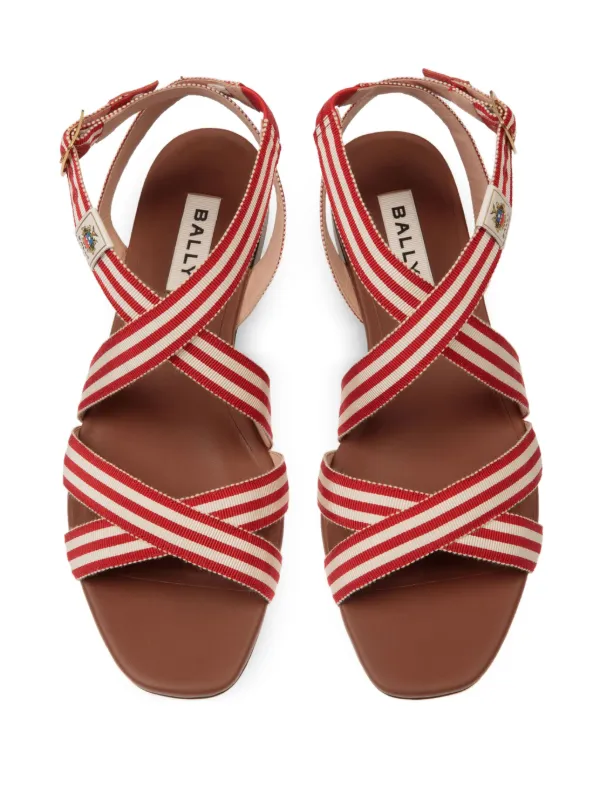 Bally Sylt Sandals | Red | FARFETCH