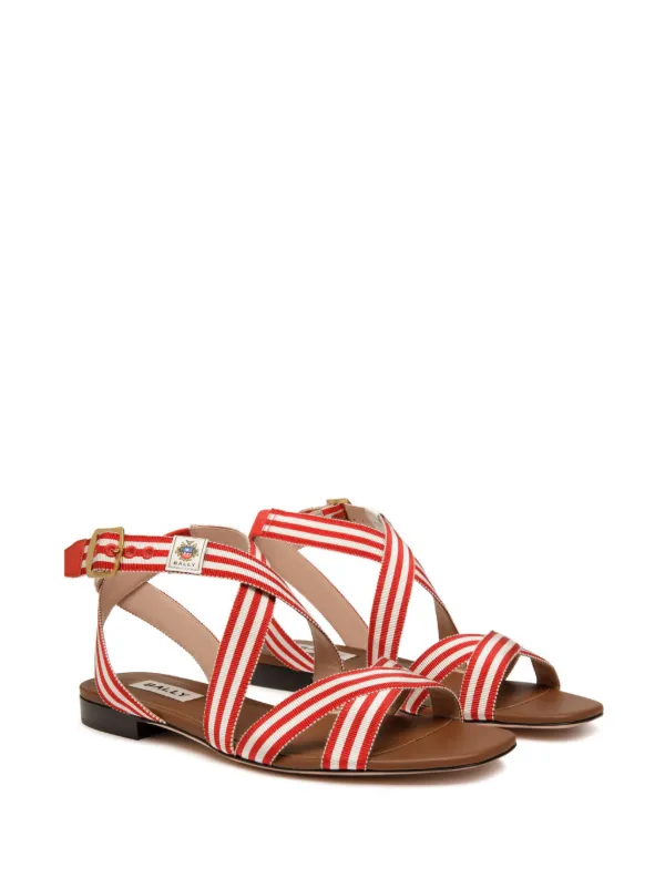 Bally Sylt Sandals | Red | FARFETCH