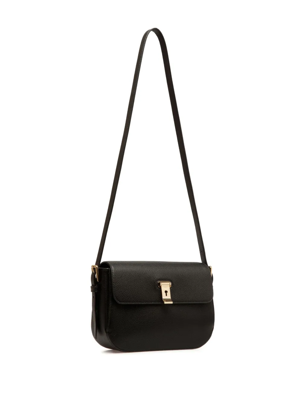 Bally Lock Me schoudertas Zwart
