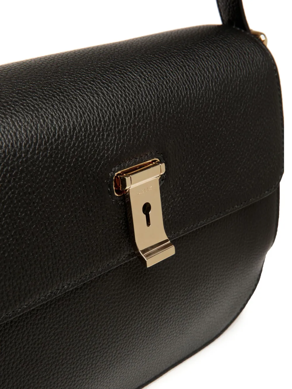 Bally Lock Me schoudertas Zwart