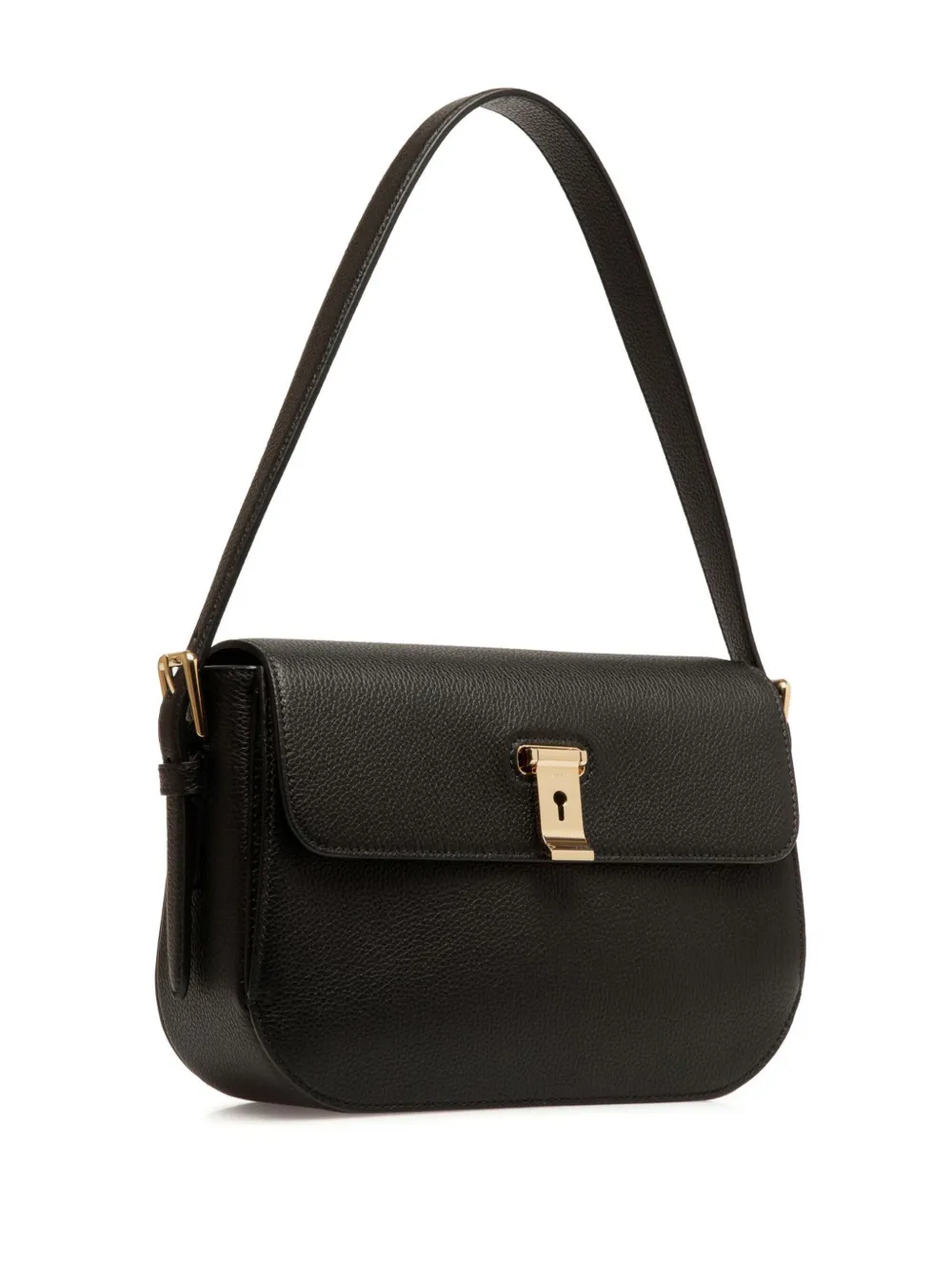 Bally Lock Me schoudertas Zwart