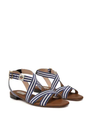 サンダル・ミュール BALLY SLIPPER (ELOISEFLATWF1028 BONE1550) サンダル・ミュール BALLY SLIPPER (ELOISEFLATWF1028 BONE1550