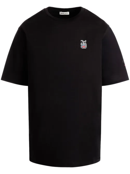 Bally t-shirt à logo Crest - Noir - Bally - Modalova