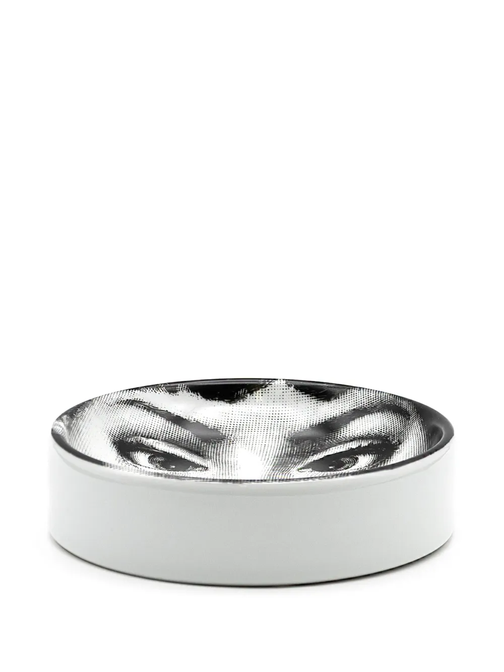 Fornasetti face-print trinket box - Zwart