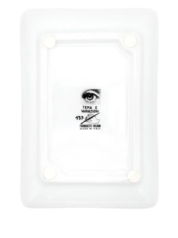 Fornasetti Tema E Variazioni N137 Tray | Black | FARFETCH BE