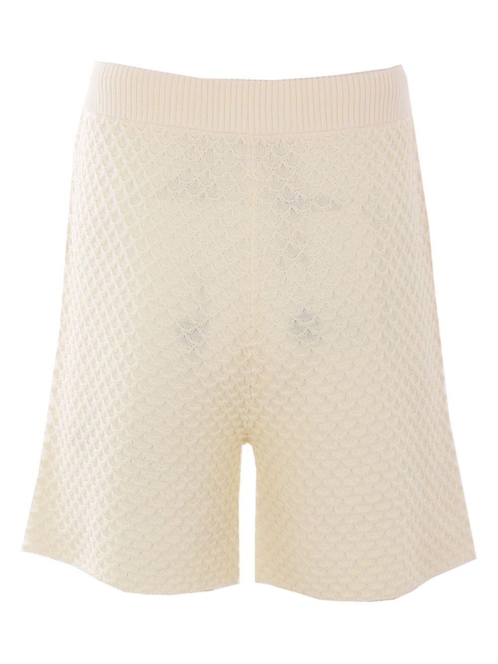 Casablanca knit shorts - Beige