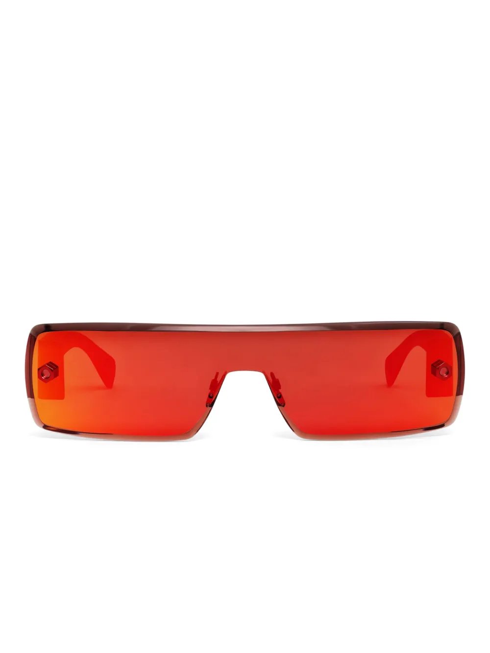 Alaïa Narrow Mask sunglasses | Red | Image 1