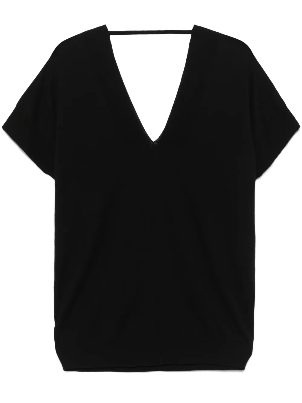 V-neck cotton top