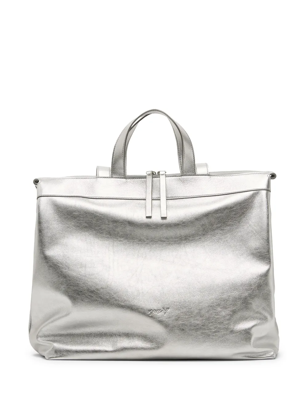 Marsèll metallic-finish tote bag