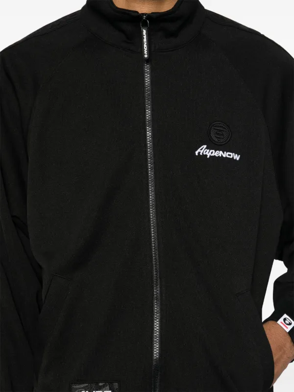 AAPE トラックジャケット　Sサイズ AAPE BY *A BATHING APE® AAPENOW トラックジャケット | ブラック