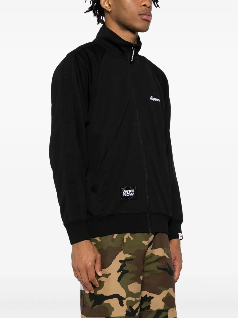 AAPE BY *A BATHING APE AAPENOW trainingsjack Zwart