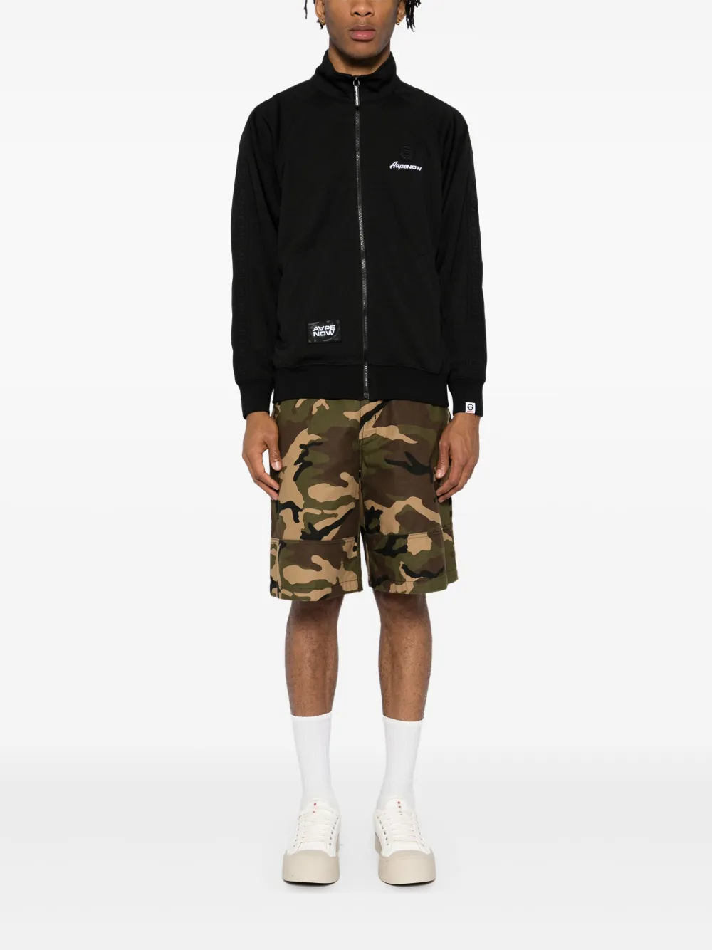 AAPE BY *A BATHING APE® AAPENOW trainingsjack - Zwart