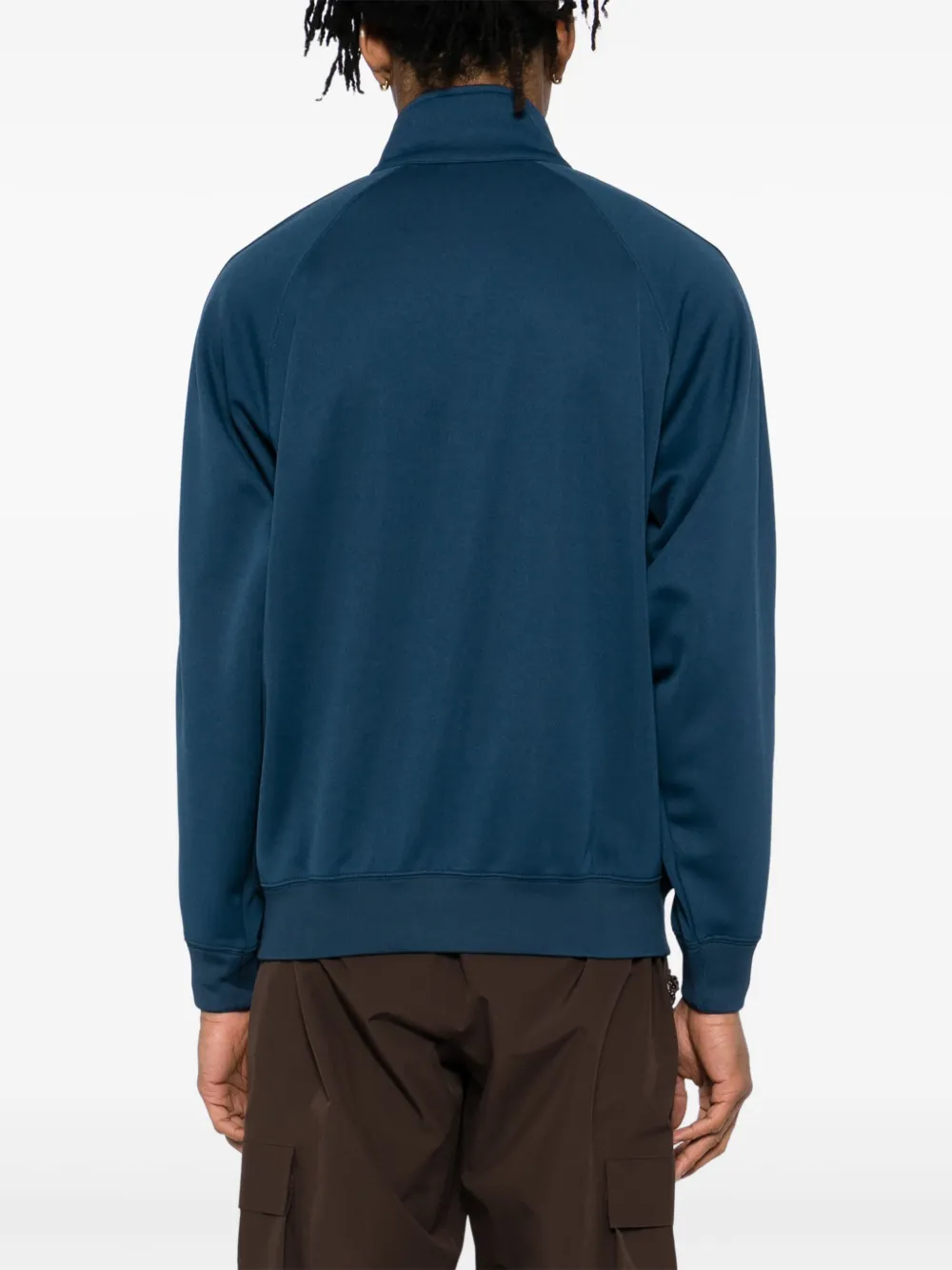 AAPE BY *A BATHING APE AAPENOW trainingsjack met moonface-logo Blauw